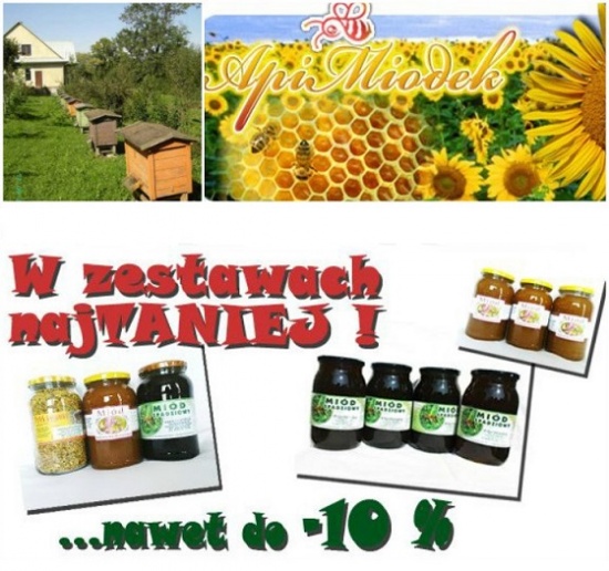 Miód Prosto z Pasieki - Szeroki Wybór